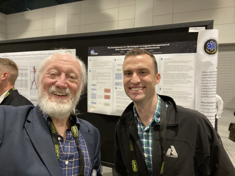 Dick and Dr. Tyler Davis at SOMA 2024